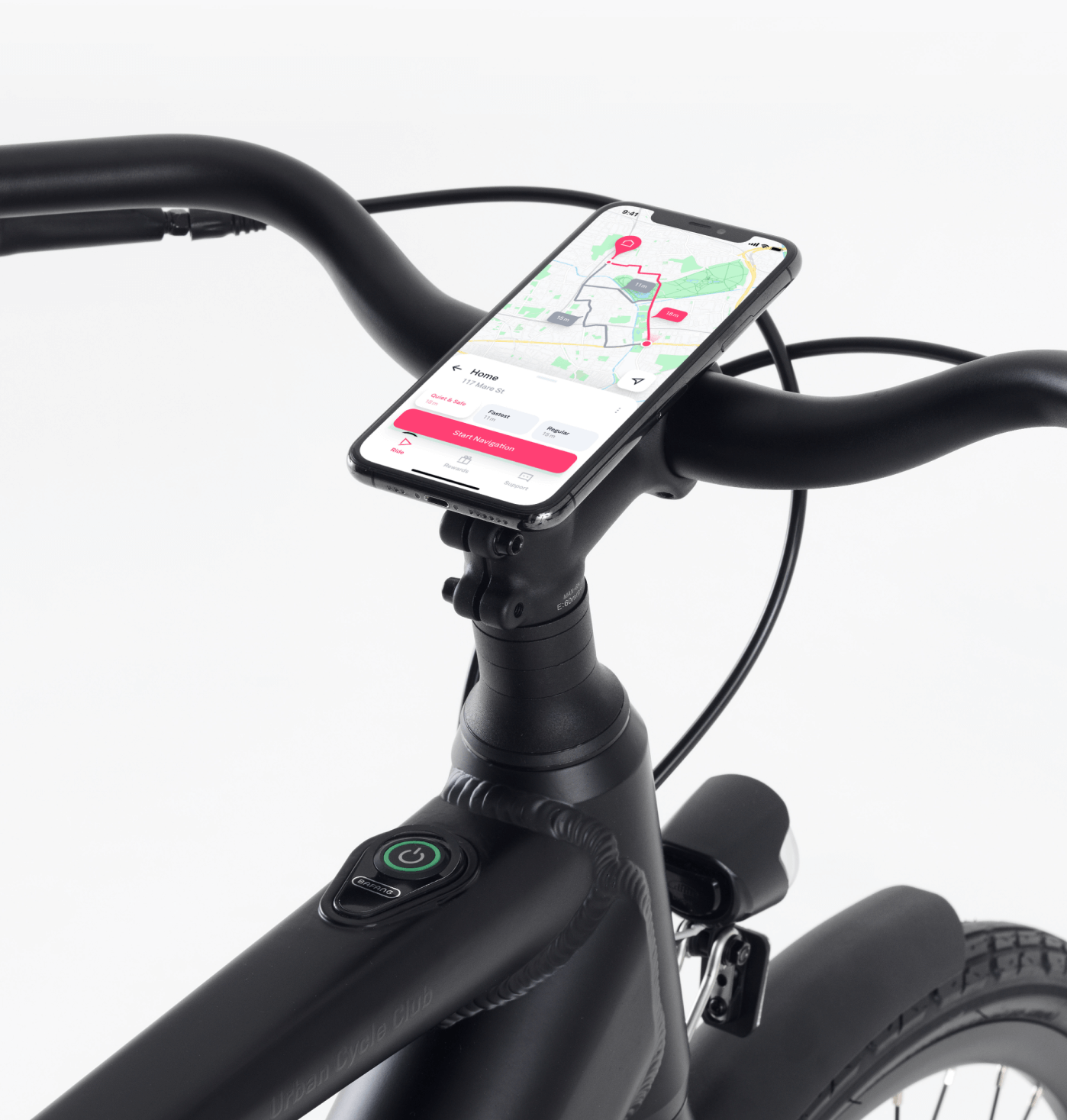 Buzzbike bike close-up