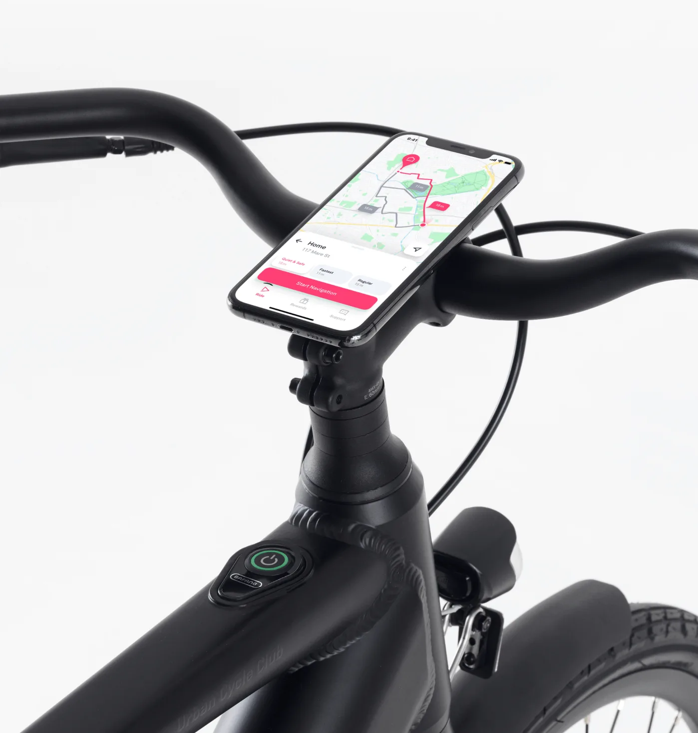 Buzzbike bike close-up