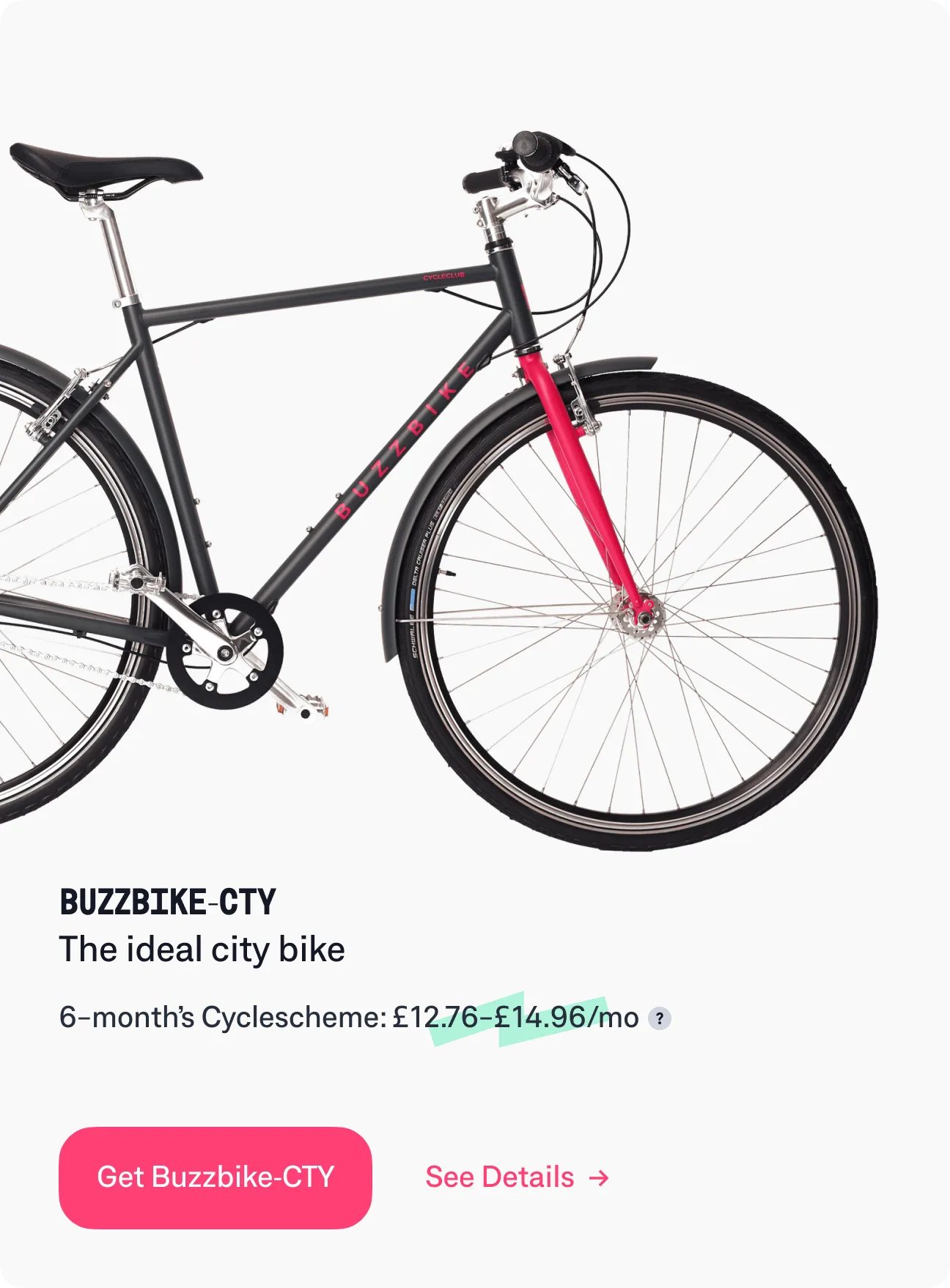 Bike card selection